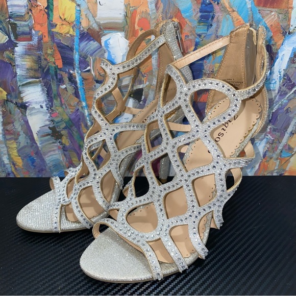 Zigi Soho Shoes - Zigi Soho Women Size 7 Daliyah Open Toe Dress Sandals- Silver